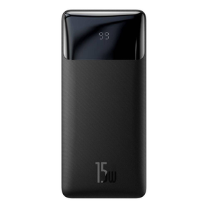 Baseus Bipow Digital Display Powerbank, 15W, 20000mAh - Black