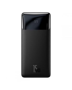 Baseus Bipow Powerbank med Display, PD, 30.000mAh, 15W - Svart