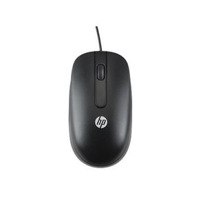 HP Optical Scroll USB mus - Sort