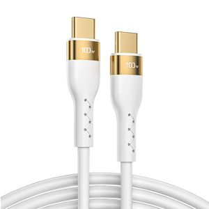 Joyroom USB-C to USB-C Cable 5A, 100W, 1.2m - White