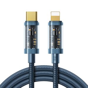 Joyroom USB-C to Lightning cable 20W for fast charging - Blue