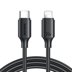 Joyroom USB-C to Lightning charging cable, 20W, 1M - Black