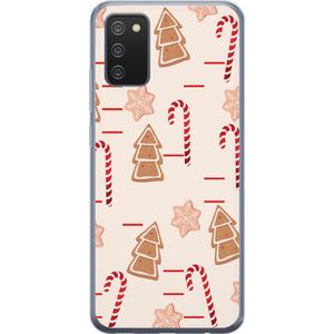 Samsung Galaxy A02s Transparent Mobilskal Julens Godisglädje