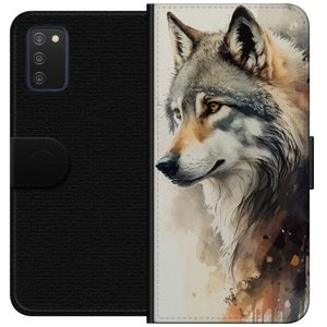 Samsung Galaxy A03s Sort Tegnebogsetui Varg