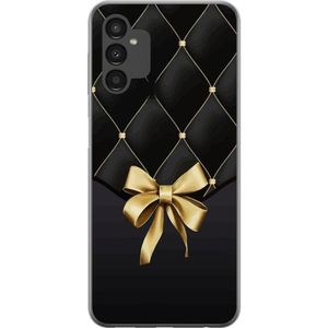 Samsung Galaxy A04s Transparent Mobilskal Elegant Rosett