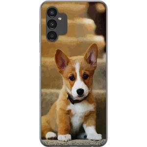 Samsung Galaxy A04s Transparent Mobilskal Liten Hund