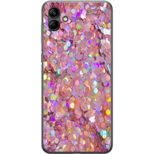 Samsung Galaxy A05 Gjennomsiktig Telefondeksel Glitter