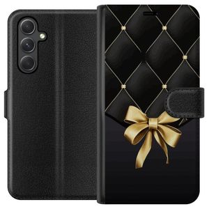 Samsung Galaxy A05s Svart Plånboksfodral Elegant Rosett