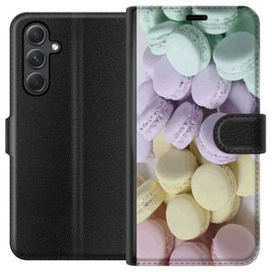 Samsung Galaxy A05s Svart Plånboksfodral Macarons