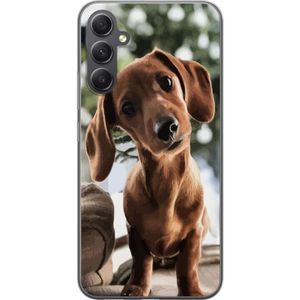 Samsung Galaxy A05s Transparent Mobilskal Ung Hund