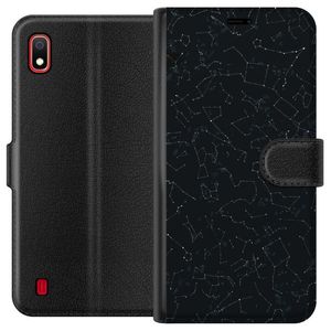 Samsung Galaxy A10 Svart Plånboksfodral Himlakroppar