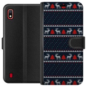 Samsung Galaxy A10 Svart Plånboksfodral Tomtens Team
