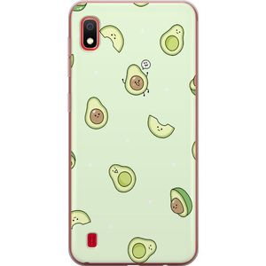 Samsung Galaxy A10 Transparent Mobilskal Avokado