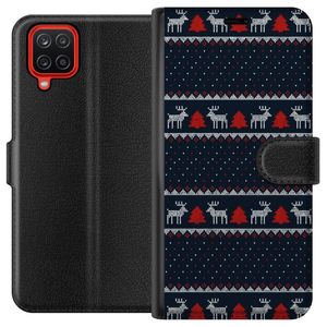 Samsung Galaxy A12 Svart Plånboksfodral Tomtens Team
