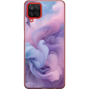 Samsung Galaxy A12 Transparent Mobilskal Skyar