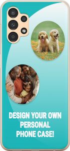 Designa ditt eget Samsung Galaxy A13 Genomskinligt Skal