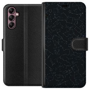 Samsung Galaxy A14 5G Sort Lommebokdeksel Himlakroppar