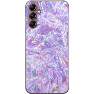 Samsung Galaxy A14 5G Transparent Mobilskal Glitter
