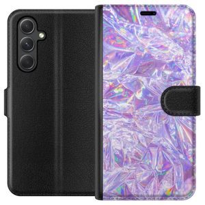 Samsung Galaxy A15 5G Svart Plånboksfodral Glitter