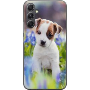 Samsung Galaxy A15 5G Transparent Mobilskal Hundvalp