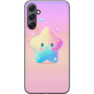 Samsung Galaxy A15 5G Gjennomsiktig Telefondeksel Stolt Stjärna