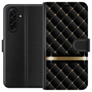 Samsung Galaxy A17 5G Musta Lompakkokotelo Lyxigt