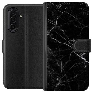Samsung Galaxy A17 5G Musta Lompakkokotelo Svart marmor