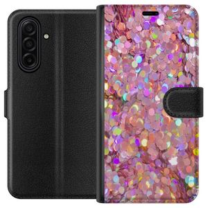 Samsung Galaxy A17 5G Sort Lommebokdeksel Glitter