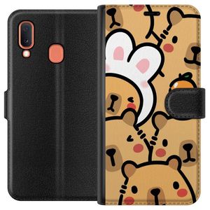 Samsung Galaxy A20e Sort Tegnebogsetui Kapivara