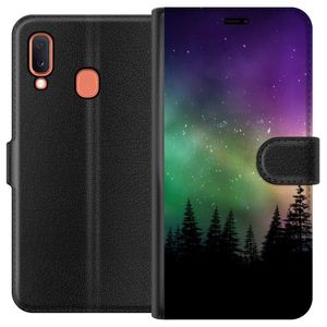 Samsung Galaxy A20e Sort Tegnebogsetui Norrsken