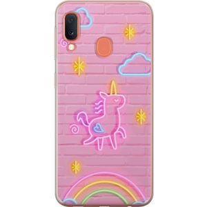 Samsung Galaxy A20e Gennemsigtigt Telefoncover Magisk Häst