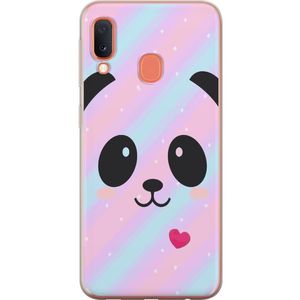 Samsung Galaxy A20e Gennemsigtigt Telefoncover Glad panda