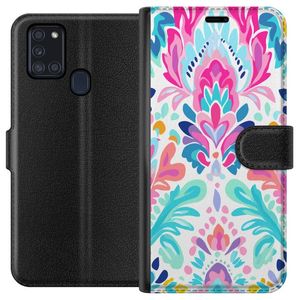 Samsung Galaxy A21s Sort Lommebokdeksel Design