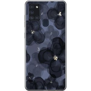 Samsung Galaxy A21s Transparent Mobilskal Blomsteräng