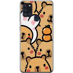 Samsung Galaxy A21s Transparent Mobilskal Kapivara