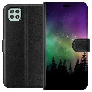 Samsung Galaxy A22 5G Musta Lompakkokotelo Norrsken