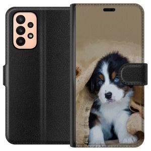 Samsung Galaxy A23 Musta Lompakkokotelo Valp