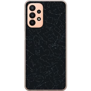 Samsung Galaxy A23 5G Transparent Mobilskal Himlakroppar