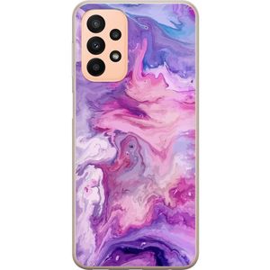 Samsung Galaxy A23 5G Gjennomsiktig Telefondeksel Marmor