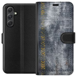 Samsung Galaxy A25 Svart Plånboksfodral Metall