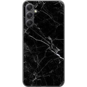 Samsung Galaxy A25 Transparent Mobilskal Svart marmor