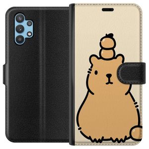 Samsung Galaxy A32 5G Sort Lommebokdeksel Vattenmarsvin