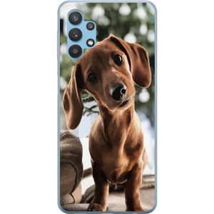 Samsung Galaxy A32 5G Gjennomsiktig Telefondeksel Ung Hund