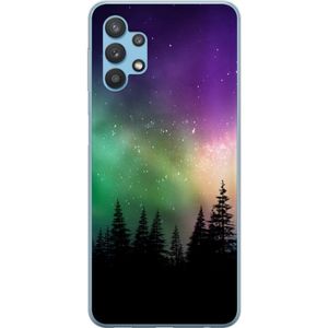 Samsung Galaxy A32 5G Transparent Mobilskal Norrsken