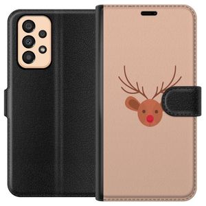 Samsung Galaxy A33 5G Svart Plånboksfodral Ren Julkänsla