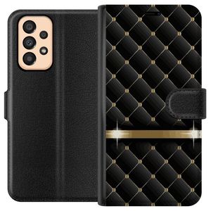 Samsung Galaxy A33 5G Sort Tegnebogsetui Lyxigt