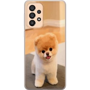 Samsung Galaxy A33 5G Gjennomsiktig Telefondeksel Söt Valp