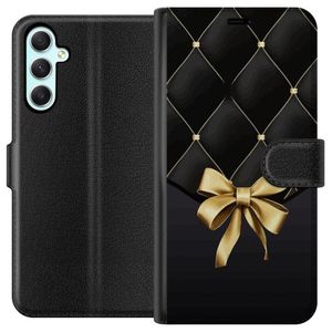 Samsung Galaxy A34 Svart Plånboksfodral Elegant Rosett