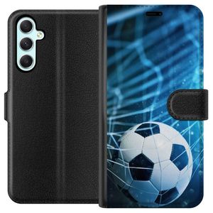 Samsung Galaxy A34 Sort Lommebokdeksel Fotboll