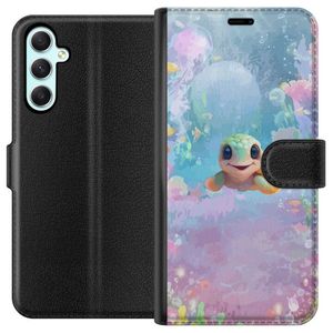 Samsung Galaxy A34 Musta Lompakkokotelo Glad Sköldpadda